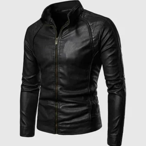 mens high collar jacket