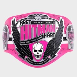 bret hart legacy championship title belt