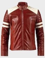 fight club tyler durden leather jacket