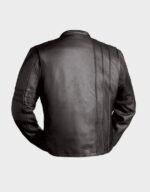 first classics scooter cow hide leather jacket black