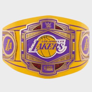 los angeles lakers wwe legacy title belt