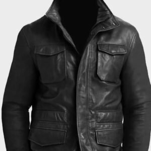 m-65 field military rambo desert storm leather coat jacket