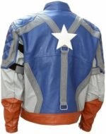 mens captain america leather jacket