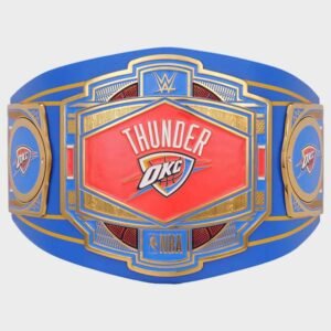 oklahoma city thunder wwe legacy title belt